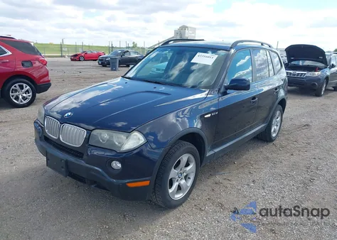 2007 BMW X3 3.0Si из США, поврежденный, VIN WBXPC93437WF05939